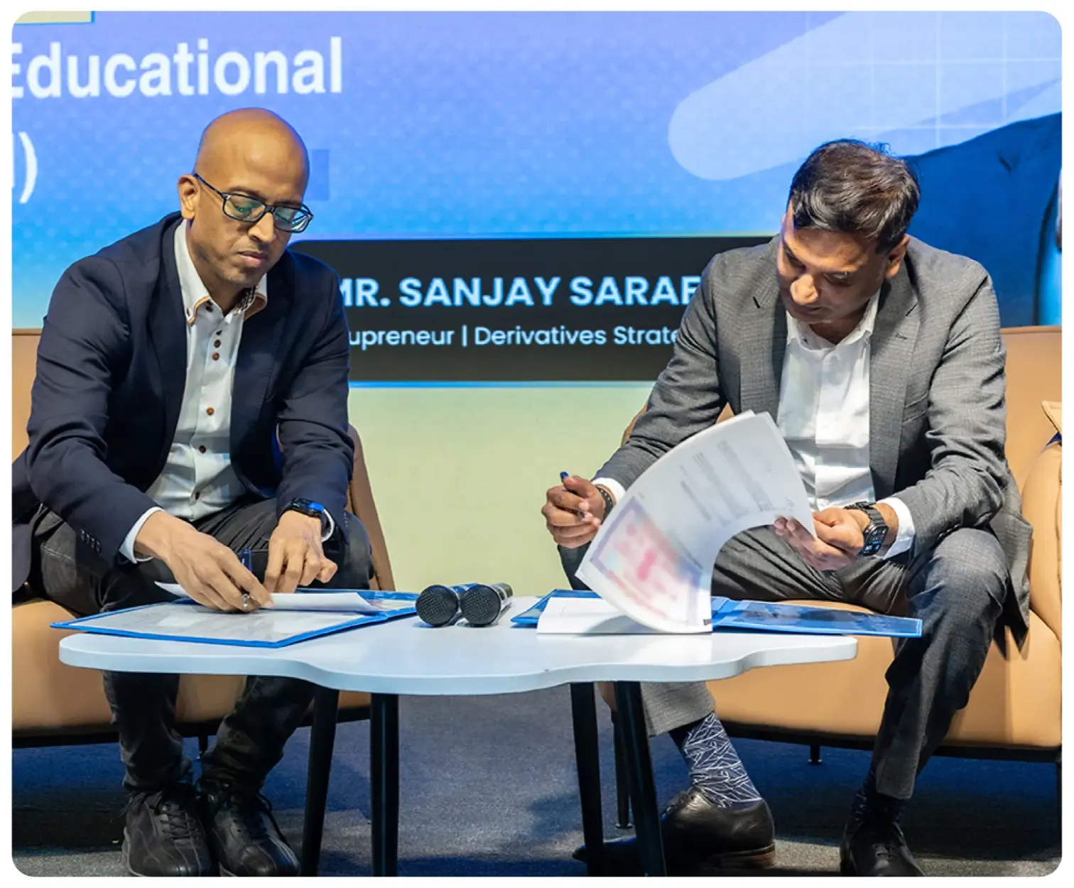 MOU with Sanjay Saraf Educational Institute for CA Foundation program & Offline Training