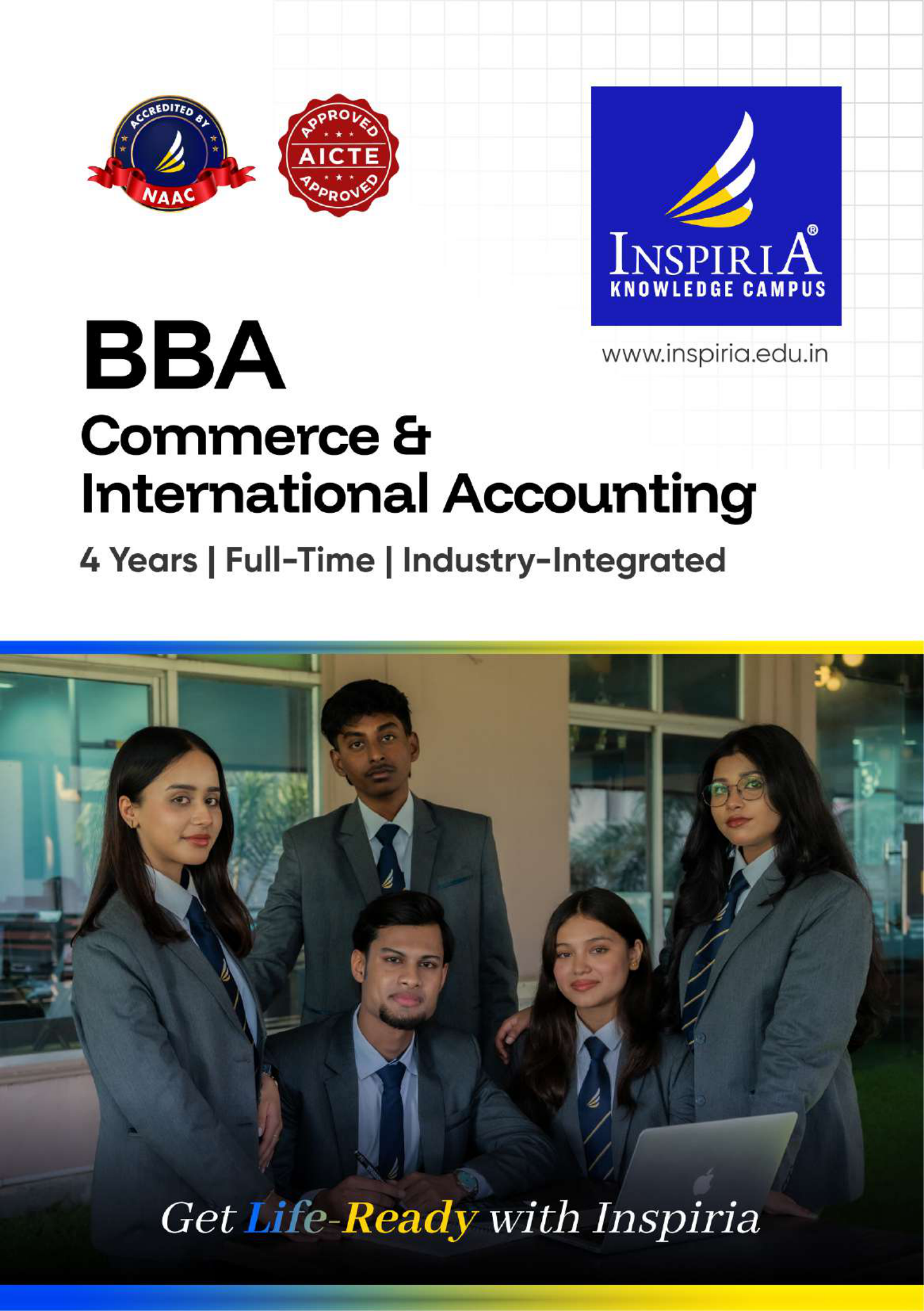 BBA Commerce & International Accounting programme brochure