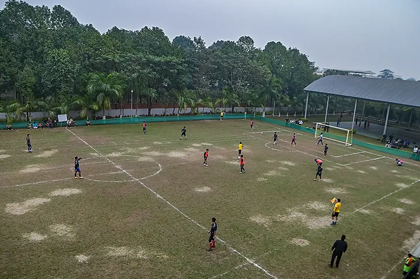 Full-Size Football Ground