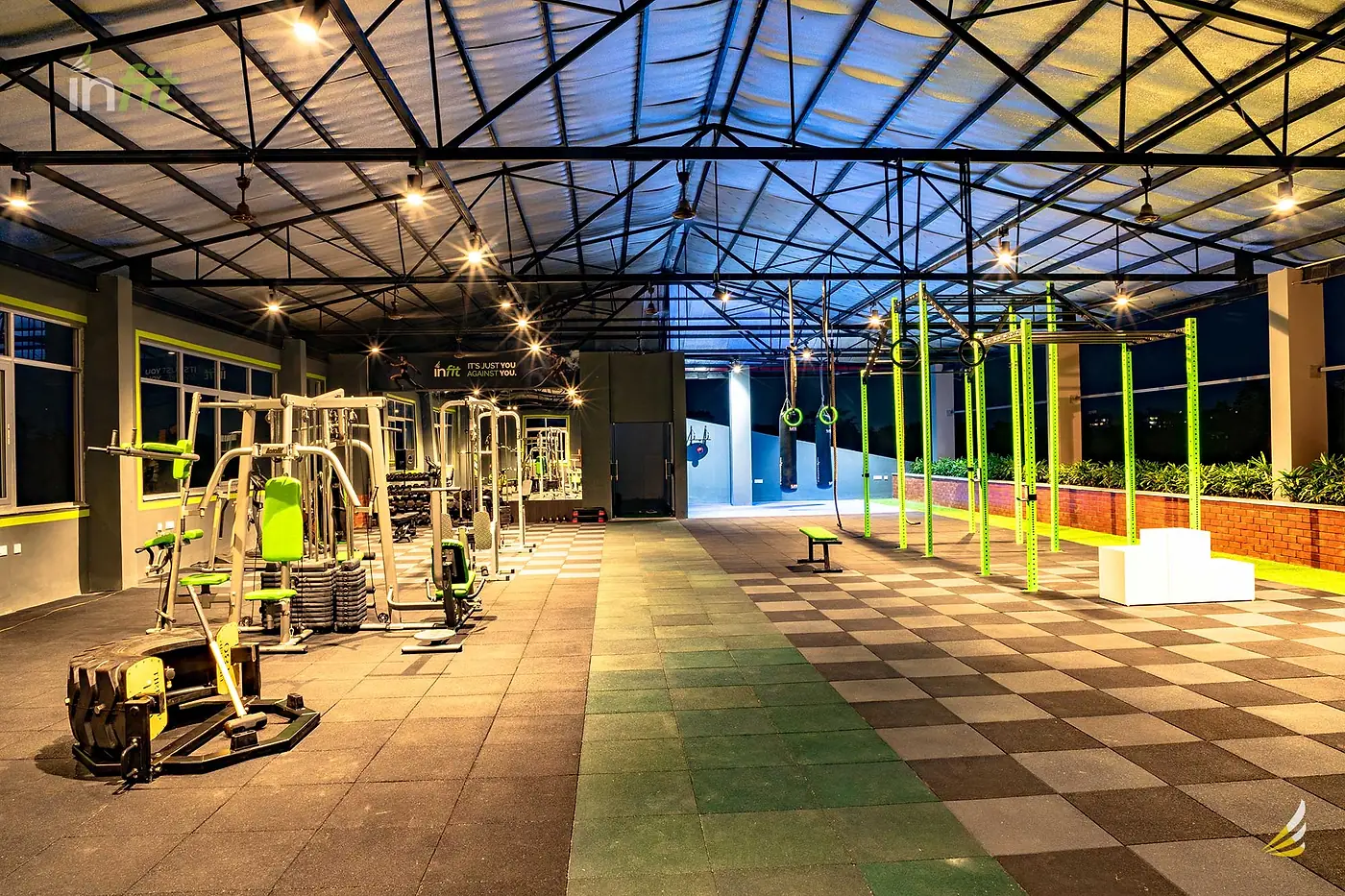 Open-Air Strength & Fitness Zone
