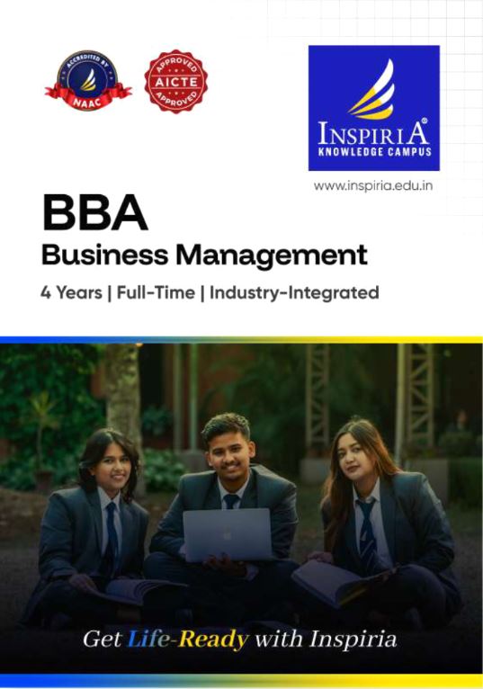 BBA programme brochure