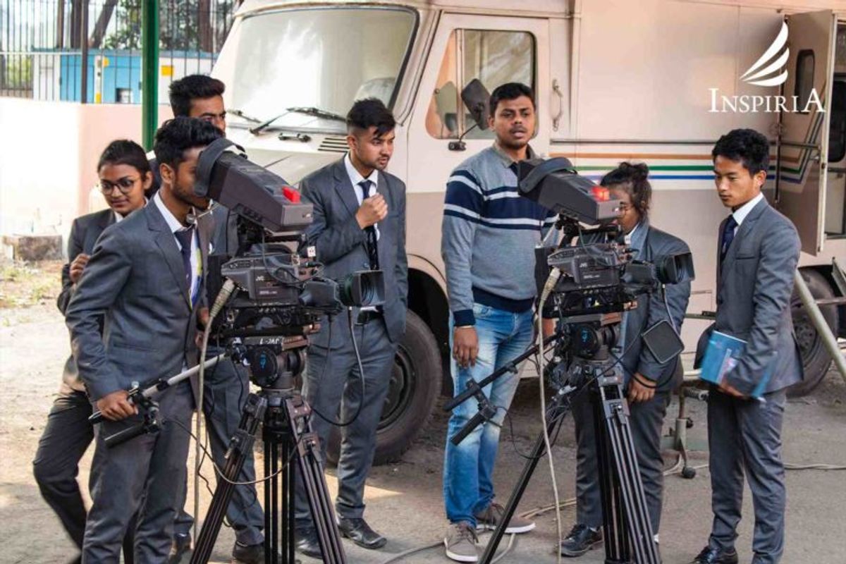 An Industrial Visit to Doordarshan Kendra, Siliguri 