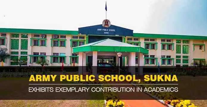 Army Public School, Sukna exhibits exemplary contribution in academics