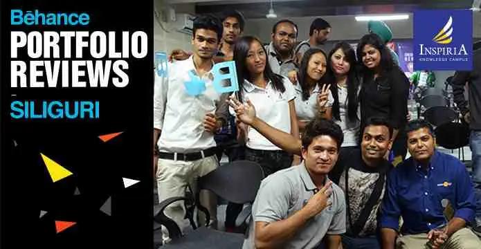 Behance Portfolio Reviews, Siliguri hosted by Inspiria