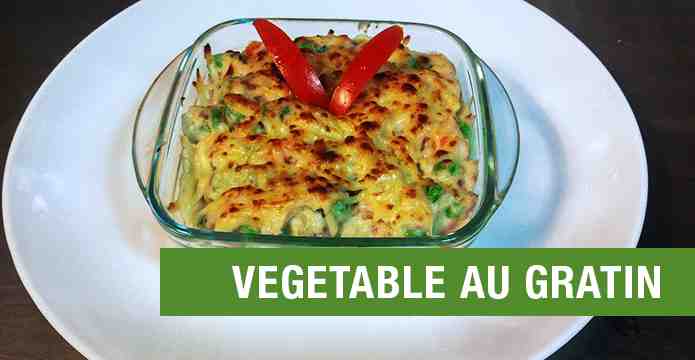 Creamy  Vegetable Au Gratin Recipe