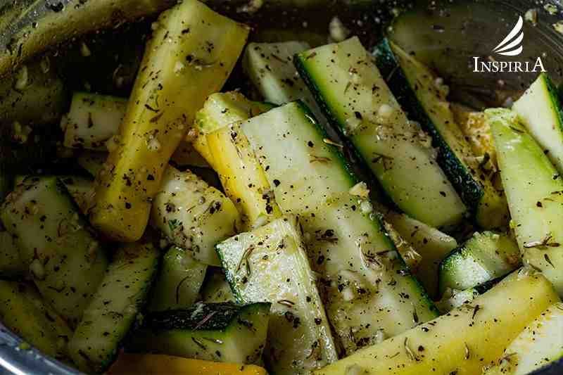 Grilled Courgette