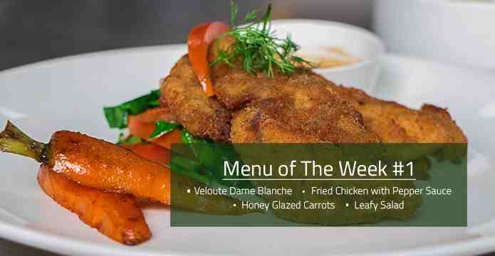 Fried Chicken with Pepper Sauce