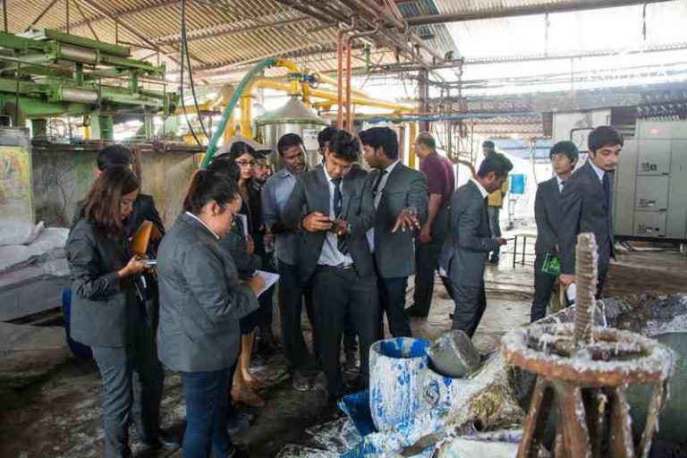 Industry Visit to Sapphire Papers Mills