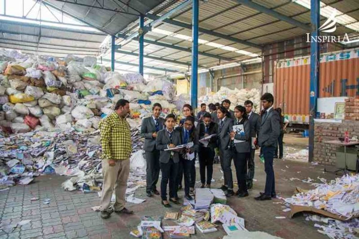 Industry Visit to Sapphire Papers Mills Pvt. Ltd