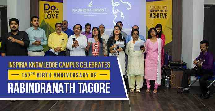 Inspiria celebrates 157th birth anniversary of Rabindranath Tagore