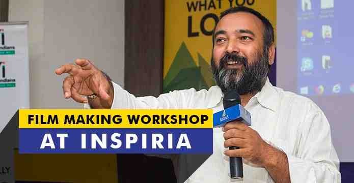 Inspiria organises an exclusive “Film Making” workshop for Media Science Students