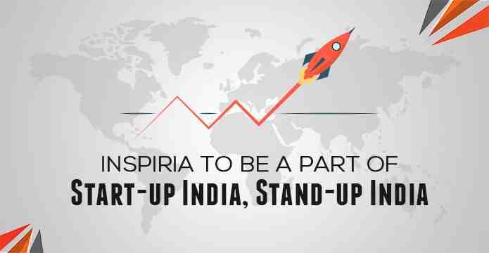 Inspiria to be a part of Start-up India, Stand-up India