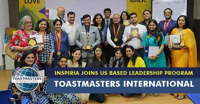 Inspiria hosts the first-ever Area Level Contests of prestigious US based worldwide phenomenon – Toastmasters International