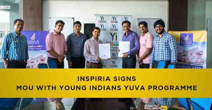 Inspiria signs MOU with Young Indians Yuva Programme
