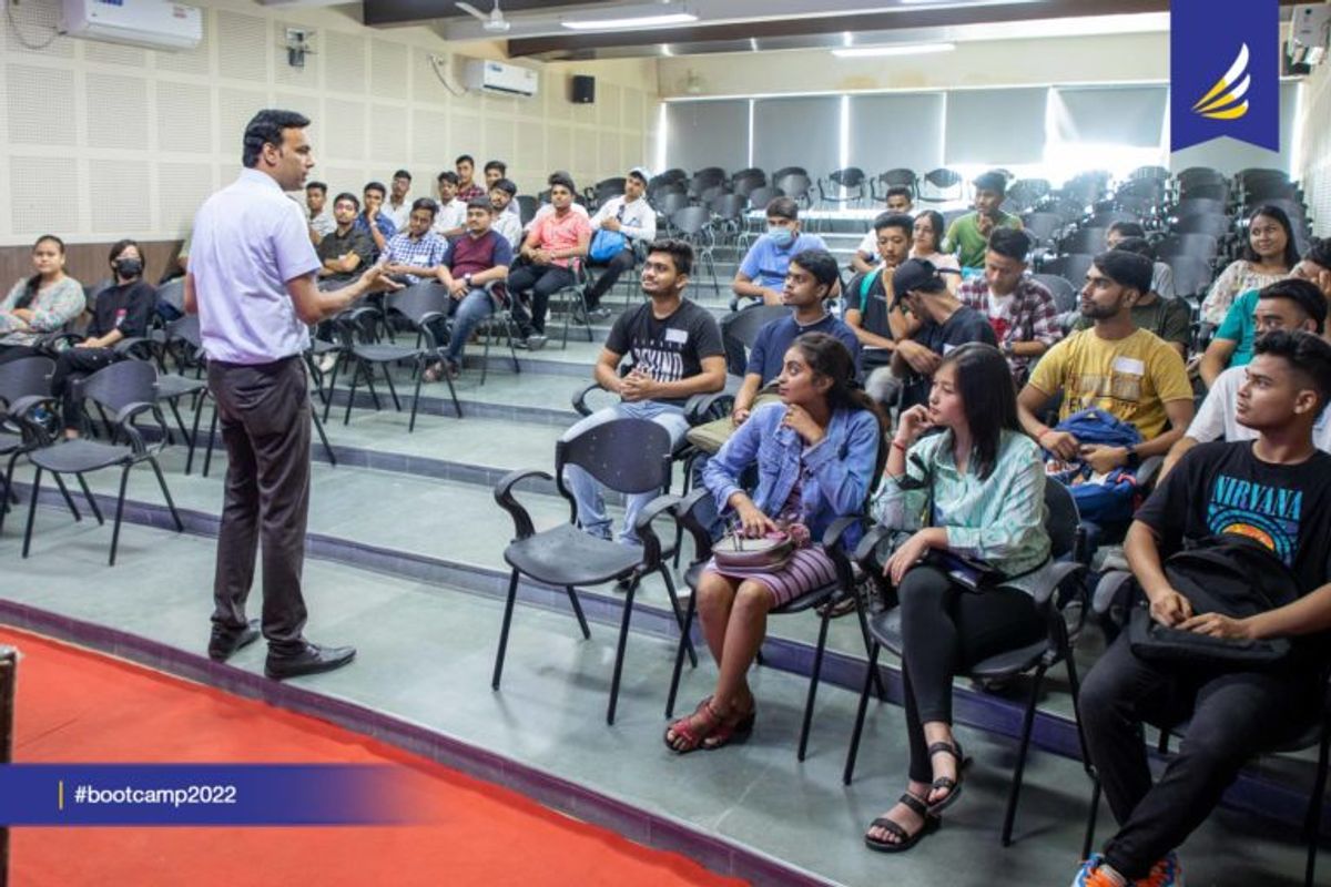 Knowledge session at Student Induction program