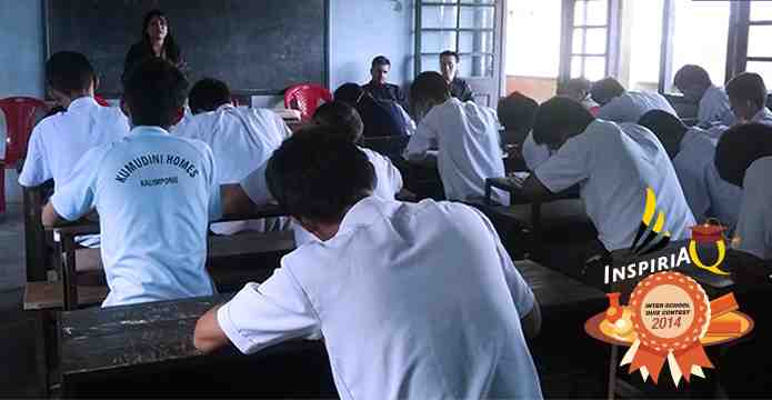 Kumudini Homes HS School participating at InspiriaQ, Kalimpong