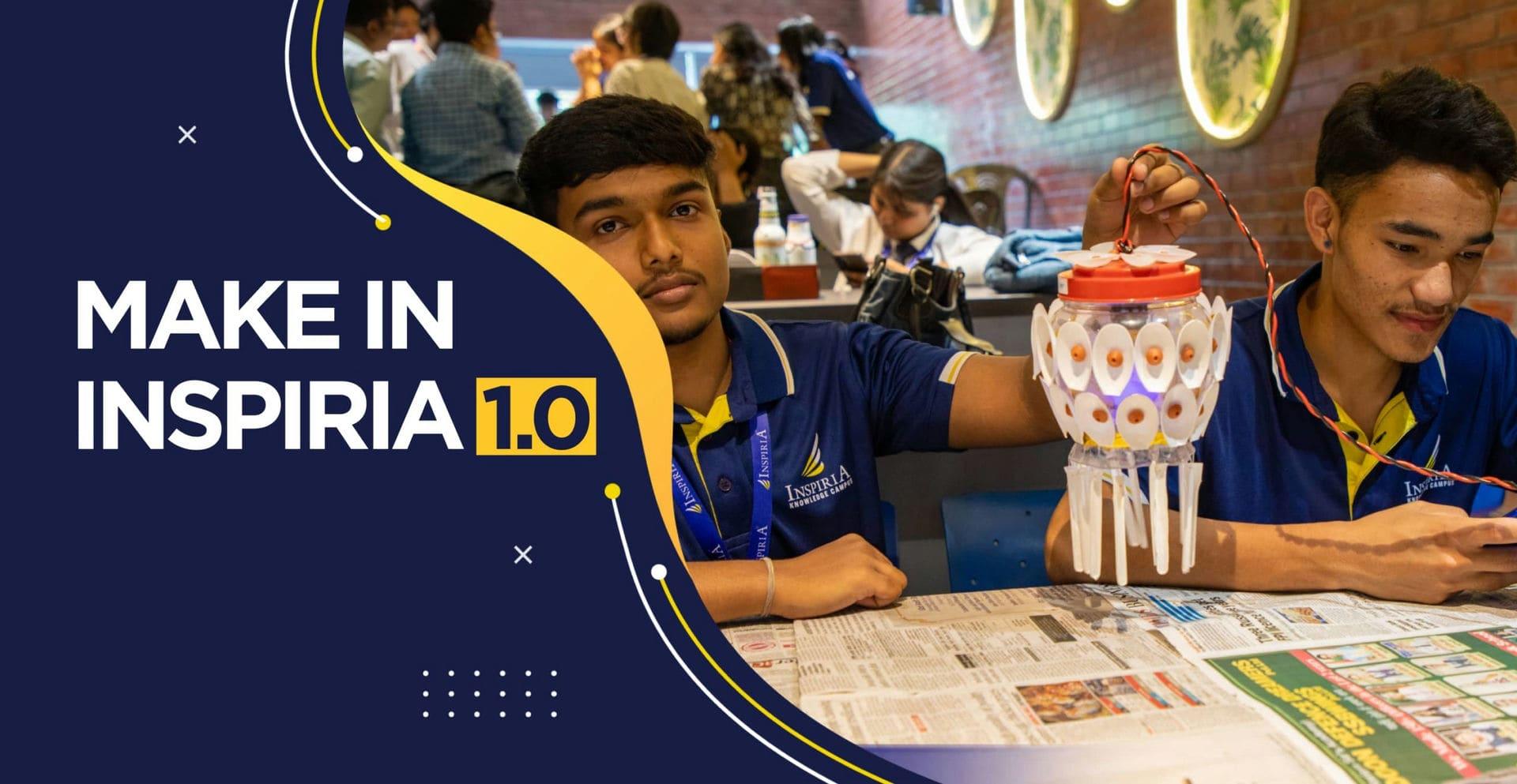 MAKE IN INSPIRIA 1.0: Nurturing Entrepreneurial Spirit Among College Students