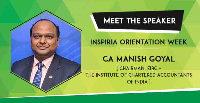 Meet The Speaker: CA Manish Goyal