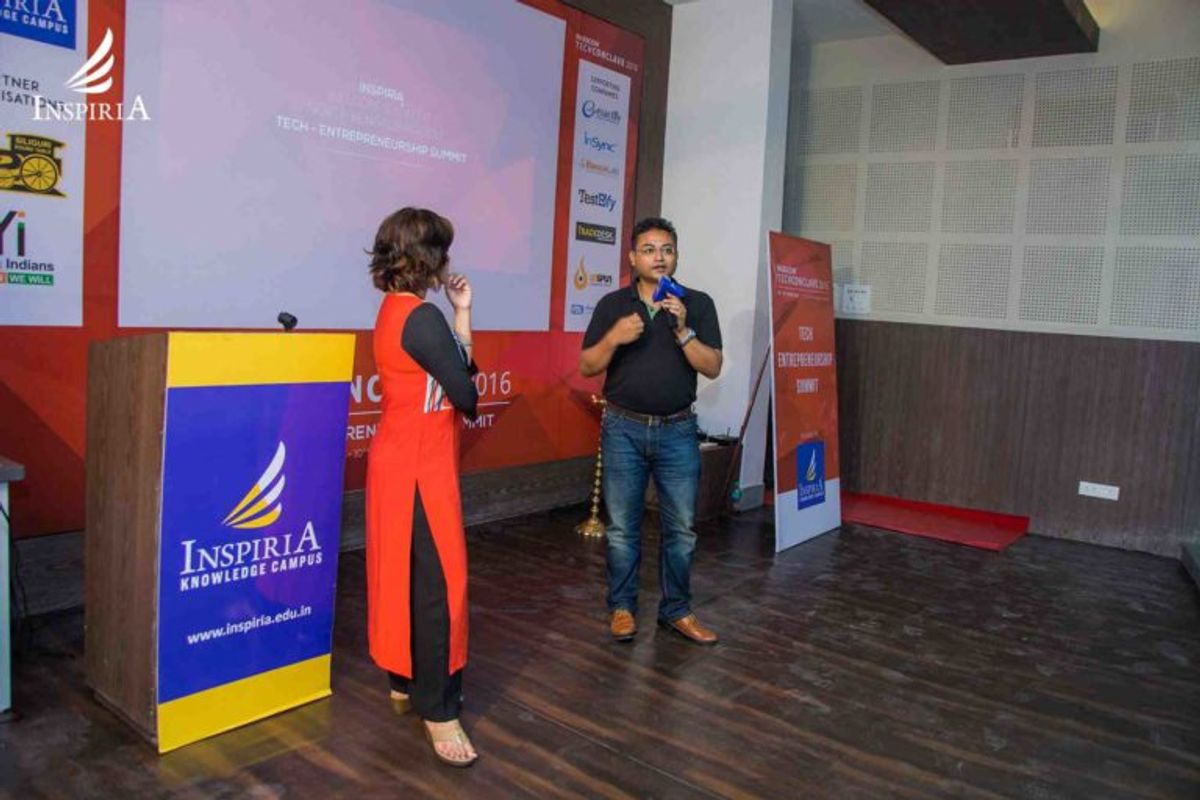 Interactive session at TechConclave'16" at the summit
