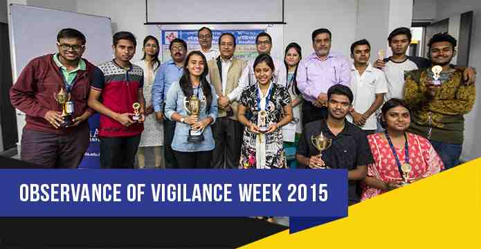 Observance of Vigilance week 2015 at Inspiria