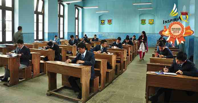 Organizing InspiriaQ Prelims at St. Joseph’s, Darjeeling