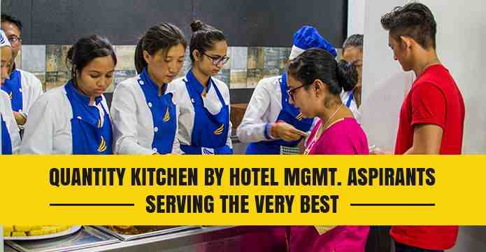 Quantity Kitchen By Hotel Mgmt. Aspirants – Serving The Very Best