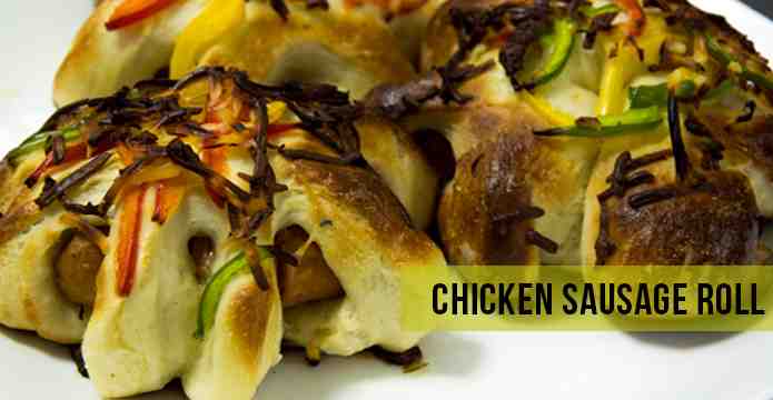 Scrumptious Chicken Sausage Rolls