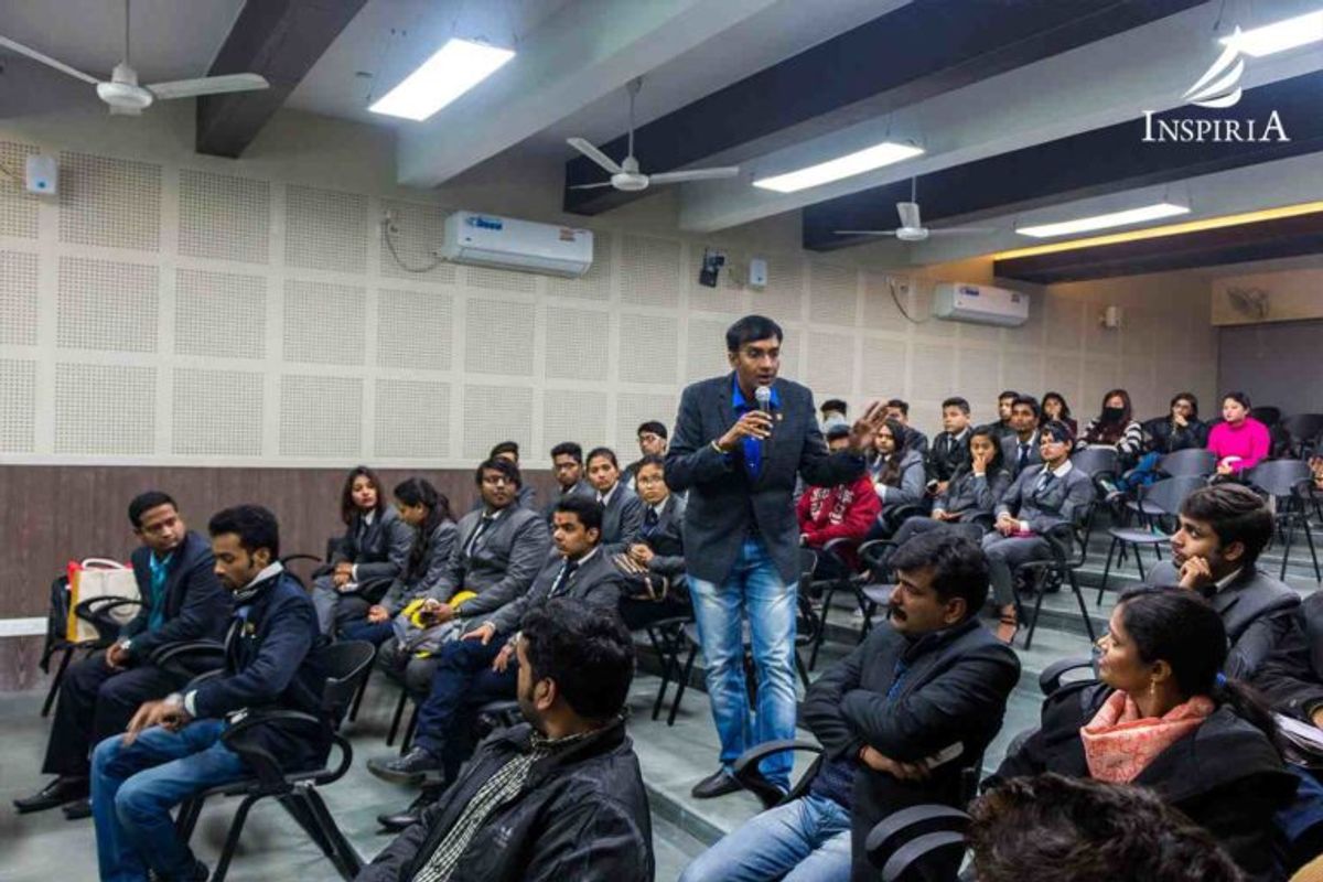 Interactive session during the event
