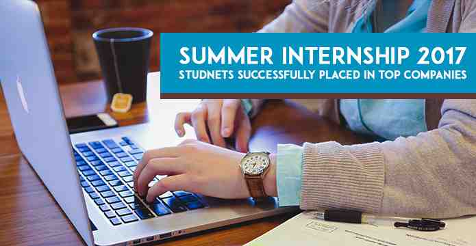 Summer Internship Program (SIP) 2017