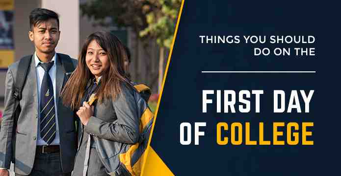 Things You Should Do On The First Day Of College