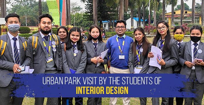 The importance of urban park visits for the students of Interior Design