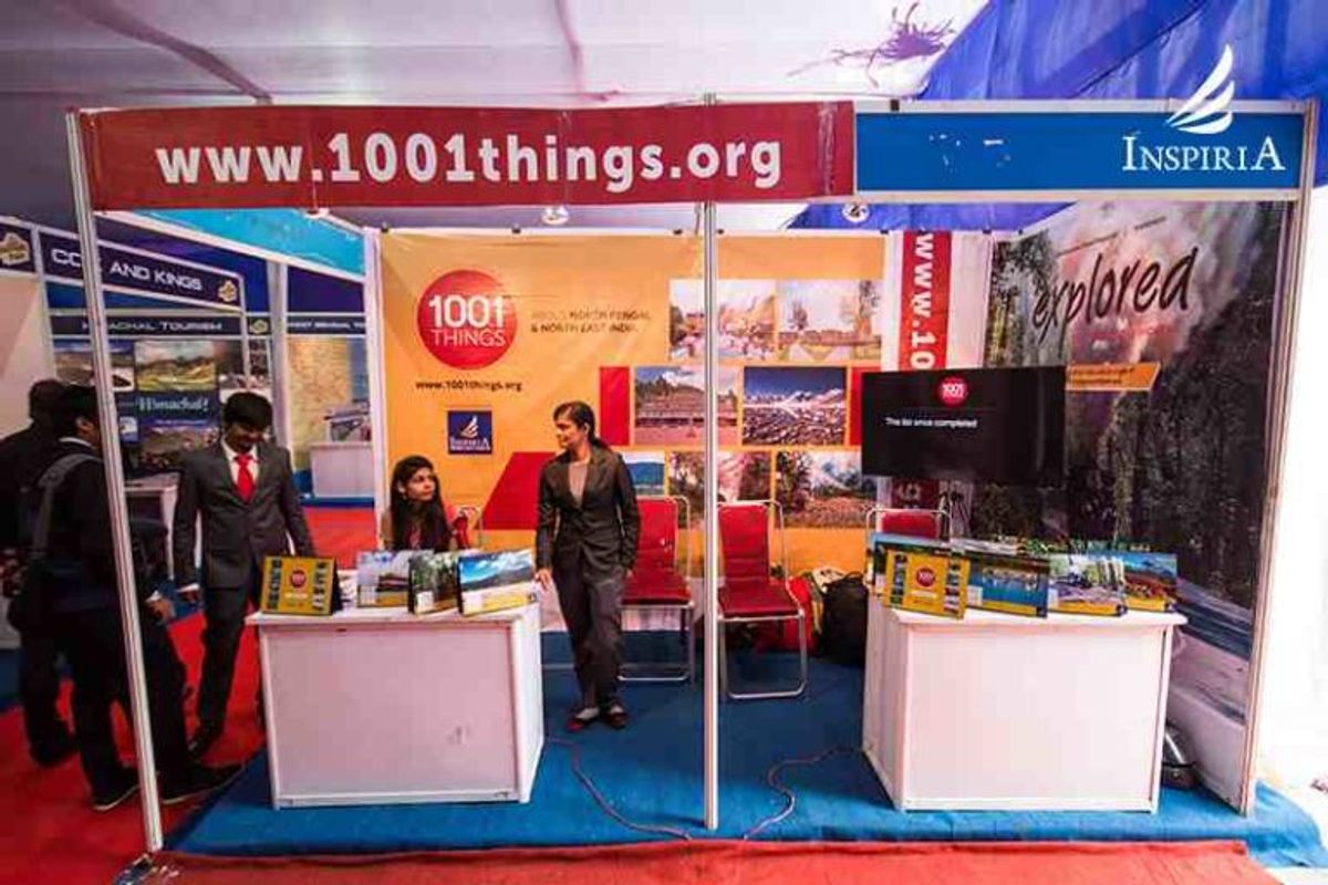 1001 things Stall at 16th Tourism Fair
