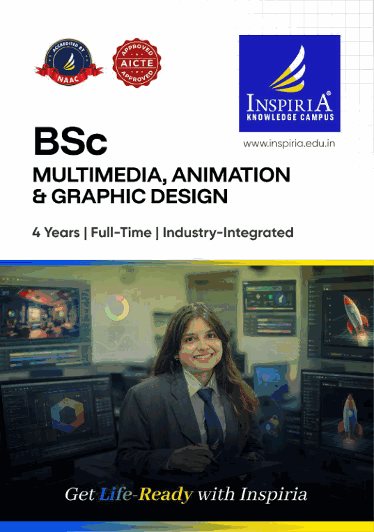 B.Sc in Multimedia, Animation & Graphic Design programme brochure