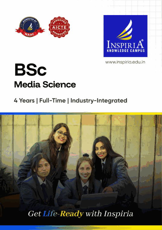 B.Sc in Media Science programme brochure