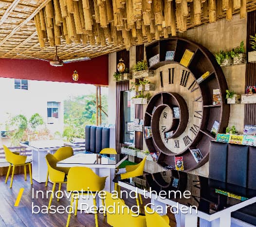 Innovative and theme based Reading Garden