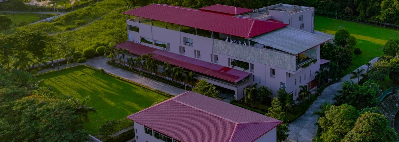 Aerial view of the Inspiria Knowledge Campus