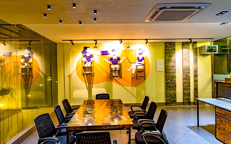 Inhub co-working and incubation space