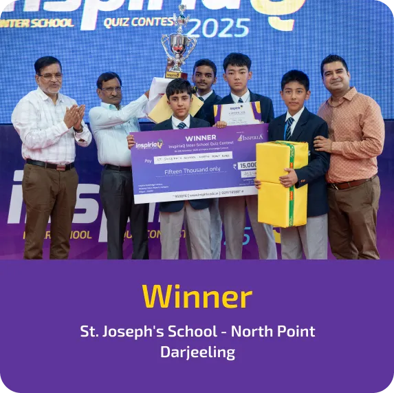 Winner — St. Joseph's School, North Point, Darjeeling