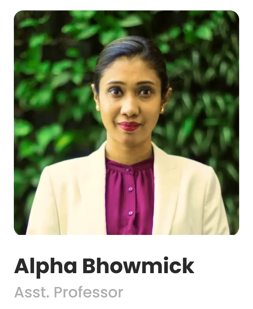 Alpha Bhowmick