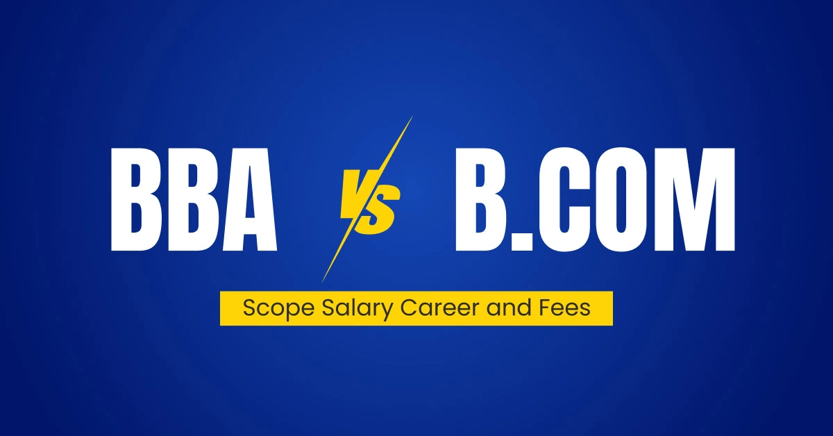 BBA vs BCom comparison