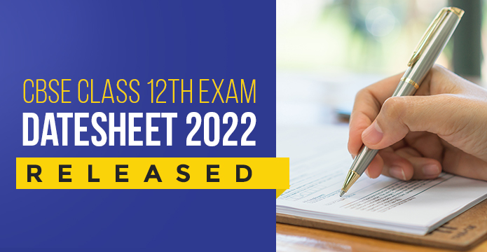 CBSE released Term 2 Exam Date Sheet for Class 12