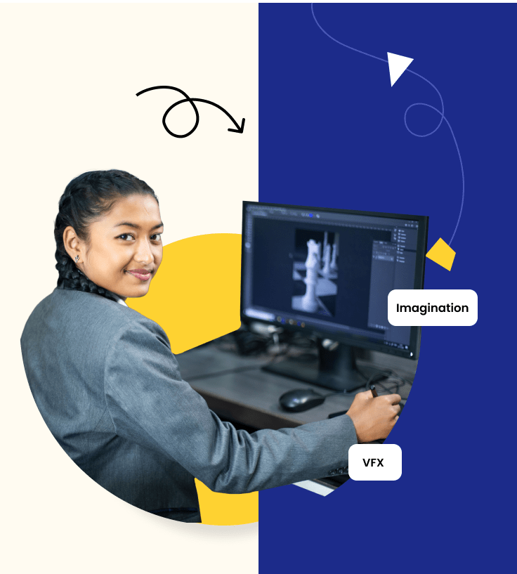 Media And Graphic Design Landing Page