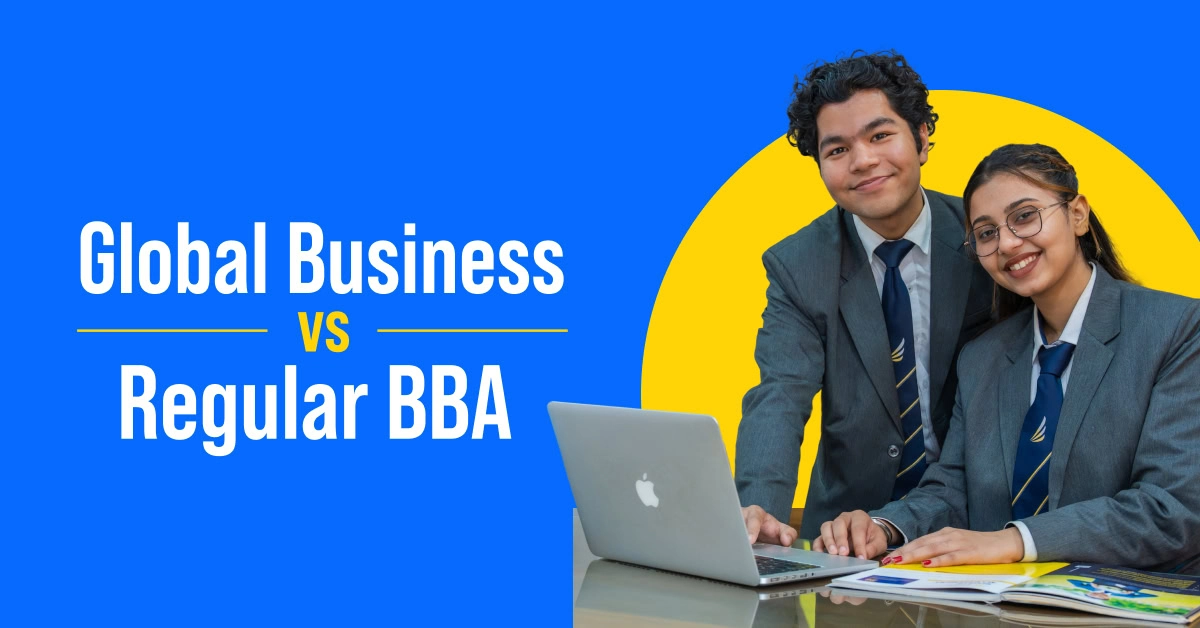 Regular BBA vs Global business