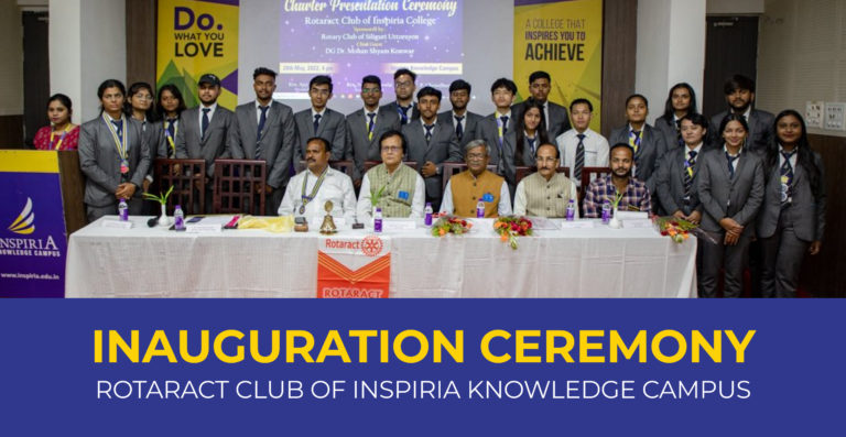 Inauguration Ceremony Rotaract Club of Inspiria Knowledge Campus