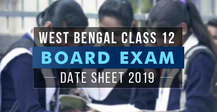 West-Bengal-Class-12-Board-Exam-Date-Sheet-2019