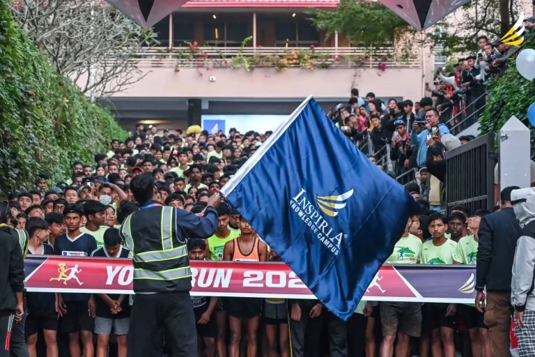 Youth Run Starting at Inspiria