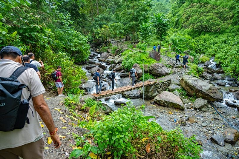 A private hillside excursion through the hills