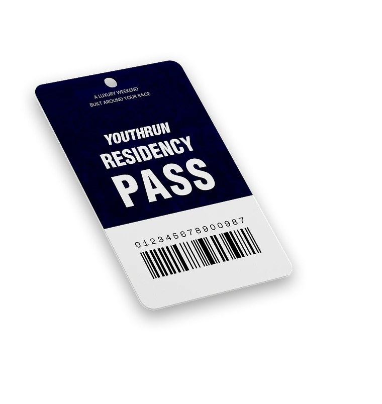 YouthRun 2026 Residency Pass card