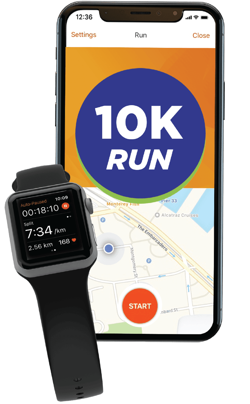 10K Run app